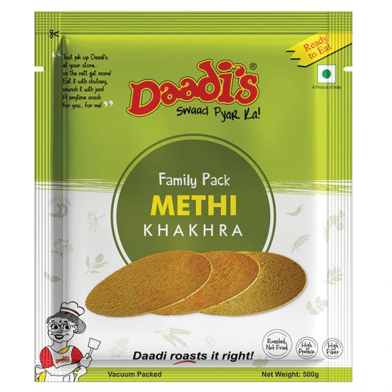 Methi Khakhra - Family Pack 500g