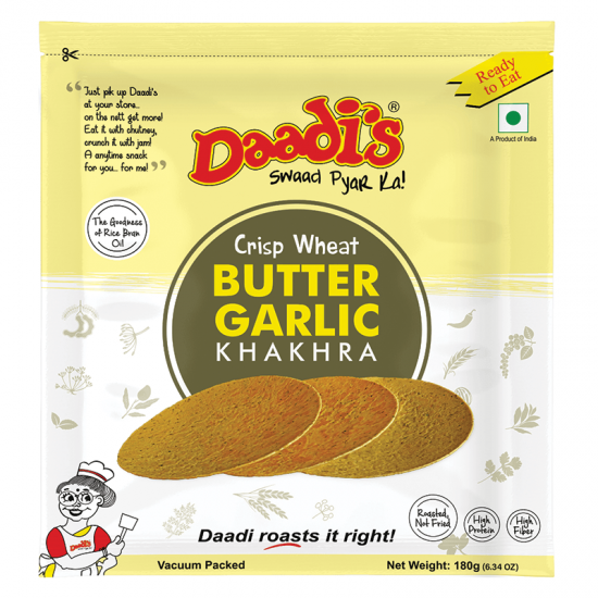 Butter Garlic Khakhra 180g