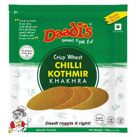 Chilly Kothmir Khakhra 180g