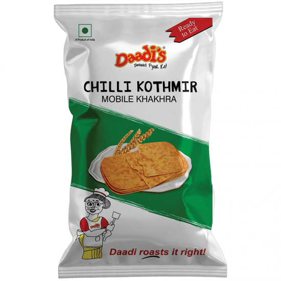 Chilli Kothmir Mobile Khakhra 40g